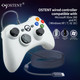 OSTENT Wired Controller Gamepad for Microsoft Xbox 360 Console PC Computer Video Game (White)