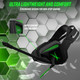 Gaming Headset for XBOX One Surround Sound Altec Lansing Game Headphones Noise Cancelling Mic AL4000, XBOX Green Playstation Blue RGB