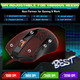 Redragon Gaming Keyboard and Mouse, RGB Gaming Keyboard and 3200 DPI Mouse Combo with 26-Key Anti-Ghosting, Plug & Play to PC, Laptop, Windows, S107【est】