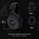 Redragon H350 RGB Wired Gaming Headset, Dynamic RGB Backlight - Stereo Surround-Sound - 50MM Drivers - Detachable Microphone, Over-Ear Headphones Works for PC/PS4/XBOX One/NS