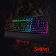 Redragon K512 Shiva RGB Backlit Membrane Gaming Keyboard with Multimedia Keys, Linear Mechanical-Feel Switch, 6 Extra On-Board Macro Keys, Dedicated Media Control, Detachable Wrist Rest Redragon K512 Shiva RGB Backlit Membrane Gaming Keyboard with Multimedia Keys, Linear Mechanical-Feel Switch, 6 Extra On-Board Macro Keys, Dedicated Media Control, Detachable Wrist Rest