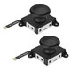 RGEEK 2 Pack 3D Analog Joystick Thumb Sticks Replacements for Nintend Switch Joy Con Controlle Switch Lite, Replacement Left/Right Repair Analog Jostick Thumb Sticks