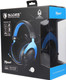 MPOWER Stereo Gaming Headset SA-723 for PS4, PC, Mobile, Noise Cancelling Over Ear Headphones with Retractable and Flexible Mic