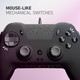 SCUF ENVISION Wired PC Gaming Controller - Five Remappable G-Keys - Remappable Back Paddles - iCUE Compatible - Black