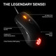 SteelSeries Sensei Ten Gaming Mouse 18,000 CPI TrueMove Pro Optical Sensor Ambidextrous Design 8 Programmable Buttons 60M Click Mechanical Switches – RGB Lighting,Black SteelSeries Sensei Ten Gaming Mouse 18,000 CPI TrueMove Pro Optical Sensor Ambidextrous Design 8 Programmable Buttons 60M Click Mechanical Switches – RGB Lighting,Black