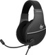 TECWARE Q2 Professional Gaming Headset with Crystal Clear Mic & Large Earpads, Gaming Headphones for Mobile Phone, PS4, PC and Tablet. (Black)