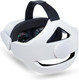 TNE Headband for Oculus Quest 2/Meta Quest 3 Headset Virtual Reality VR Replacement Accessories for Quest 2/3 Elite Head Strap Reduce Head Pressure, Enhanced Support, Large Cushion (White)