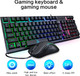 DGG ST-KM6 Wired RGB Backlit Gaming Keyboard and Mouse, Gaming Mouse Pad, Gaming Headset,All in One Combo for PC Gamers and Xbox and PS4 Users DGG ST-KM6 Wired RGB Backlit Gaming Keyboard and Mouse, Gaming Mouse Pad, Gaming Headset,All in One Combo for PC Gamers and Xbox and PS4 Users
