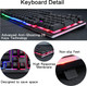 DGG ST-KM6 Wired RGB Backlit Gaming Keyboard and Mouse, Gaming Mouse Pad, Gaming Headset,All in One Combo for PC Gamers and Xbox and PS4 Users DGG ST-KM6 Wired RGB Backlit Gaming Keyboard and Mouse, Gaming Mouse Pad, Gaming Headset,All in One Combo for PC Gamers and Xbox and PS4 Users