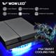 WOWLED Cooling Fan Mini 3 Keys Control Gaming USB RGB LED Cooler Thermal Fan Pad for PS4 Playstation 4 Xbox One X Consoles Laptop Notebook PC CPU Coolers Computer Cooling Strip Light Case Fan WOWLED Cooling Fan Mini 3 Keys Control Gaming USB RGB LED Cooler Thermal Fan Pad for PS4 Playstation 4 Xbox One X Consoles Laptop Notebook PC CPU Coolers Computer Cooling Strip Light Case Fan