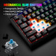 Mechanical Keyboard and Mouse Combo Blue Switch 18 RGB 87 Keys Anti-Ghosting Gaming Keyboard with Hand Rest 6 Button Lightweight Game Mouse up 6400 DPI, Large Mouse Pad for PC Gamer Computer Desktop
