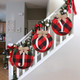 Christmas Joy Wreath for Front Door - Rustic Wooden Buffalo Plaid Xmas Wreath, 14Inch Large Sign for Indoor Home Window Wall Farmhouse Party Decor Christmas Joy Wreath for Front Door - Rustic Wooden Buffalo Plaid Xmas Wreath, 14Inch Large Sign for Indoor Home Window Wall Farmhouse Party Decor