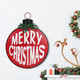 All Chic Retro Christmas Wall Decorations Merry Christmas Sign Christmas Wall Decor Wreath Retro Christmas Decorations Round Metal Tin Sign Rustic Wall Decor Country Home Decor…