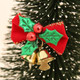 16 Pack Christmas Bow with Bells Xmas Mini Bowknot Craft Ornament Christmas Tree Hanging Decor 16 Pack Christmas Bow with Bells Xmas Mini Bowknot Craft Ornament Christmas Tree Hanging Decor