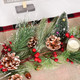 Artiflr 6 Feet Berry Garland Christmas Pine Garland with Berries Pinecones Cypress Winter Artificial Greenery Garland for Indoor Outdoor Garden Gate Home Table Runner Centerpiece Decoration Decoration