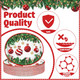 Christmas Paper Platters Disposable Christmas Ball Oval Party Plates 10" x 12" Large Christmas Dinner Serving Platters for Xmas Holiday Party Supplies Dinnerware Table Decorations, 50 Pcs Christmas Paper Platters Disposable Christmas Ball Oval Party Plates 10" x 12" Large Christmas Dinner Serving Platters for Xmas Holiday Party Supplies Dinnerware Table Decorations, 50 Pcs