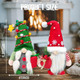 BINSUNS 2Pcs Christmas Gnomes Plush Decorations, Christmas Elf Gnomes Swedish Tomte Plush Gnome - Xmas Thanksgiving Home Party Ornaments Boy Girl Decor