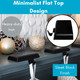 BIRDROCK HOME 4pk Flat Top Holiday Stocking Holder for Mantle Black Finish with Non-Scratch Base Fireplace Hook for Christmas Stockings Decor BIRDROCK HOME 4pk Flat Top Holiday Stocking Holder for Mantle Black Finish with Non-Scratch Base Fireplace Hook for Christmas Stockings Decor