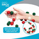 BIRDROCK HOME 3-Pack Felt Garland 6.5ft or 78in Long Christmas Decoration with 24 Pom Pom Balls in Red, White & Green. Ideal for Trees, Fireplace Mantels, Stairs, Walls & Festive Holiday Decor Ideas BIRDROCK HOME 3-Pack Felt Garland 6.5ft or 78in Long Christmas Decoration with 24 Pom Pom Balls in Red, White & Green. Ideal for Trees, Fireplace Mantels, Stairs, Walls & Festive Holiday Decor Ideas