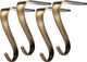 Boao 4 Pcs Christmas Stocking Holders Metal Mantel Stockings Hangers Classic Shelf Heavy Duty Stocking Garland Hangers for Counter Tables Window Fireplace Xmas Party Decoration (Bronze) Boao 4 Pcs Christmas Stocking Holders Metal Mantel Stockings Hangers Classic Shelf Heavy Duty Stocking Garland Hangers for Counter Tables Window Fireplace Xmas Party Decoration (Bronze)