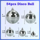 54Pack Disco Ball, Hanging Mirror Disco Ball Ornaments 70s Disco Party Decorations Mini Silver Reflective Christmas Balls for Holiday Wedding Xmas Tree Home Decor 54Pack Disco Ball, Hanging Mirror Disco Ball Ornaments 70s Disco Party Decorations Mini Silver Reflective Christmas Balls for Holiday Wedding Xmas Tree Home Decor
