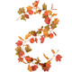Fall Decor-6Ft Fall Garland Maple Leaf Garland Pumpkin Berry Fall Leaf Garland Decoration for Thanksgiving Halloween and Christmas, Indoor & Outdoor Mantle, Table, Fireplace