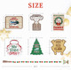 Christmas Vacation Decorations, Funny Christmas Vacation Tiered Tray Decor, Rustic Wooden Bead Garland, Farmhouse Table Mantel Decor, Griswold Christmas Vacation Merchandise s