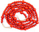 CraftMore Red Wood Bead Garland 6 Feet