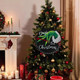 DAZONGE Christmas Wreath Decorations Christmas Countdown Advent Calendar for All Ages 12'' Wooden Christmas Welcome Sign with Easel Christmas Decor