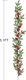 DearHouse 6FT Artificial Christmas Pine Garland with Red Berry Branch Pine Cone Winter Greenery Garland for Holiday Season Mantel Fireplace Table Runner Centerpiece Décor