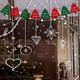 Christmas Decorations Red and Green Felt Christmas Tree Banner Garland, 8pcs Xmas Tree with Merry Christmas for Indoor Holiday Wall Window Door Decoration Christmas Decorations Red and Green Felt Christmas Tree Banner Garland, 8pcs Xmas Tree with Merry Christmas for Indoor Holiday Wall Window Door Decoration