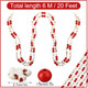 20 Ft Popcorn Cranberry Wooden Garland Christmas Tree Decorations Fake Popcorn Wood Garland Realistic Popcorn Decorations Popcorn Garland for Tree Artificial Popcorn Garland for Christmas Party 20 Ft Popcorn Cranberry Wooden Garland Christmas Tree Decorations Fake Popcorn Wood Garland Realistic Popcorn Decorations Popcorn Garland for Tree Artificial Popcorn Garland for Christmas Party