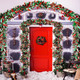 Dingion 59 Feet Christmas Tinsel Garland Metallic Twist Garland Ornaments Hanging Glitter Xmas Garland for Christmas Tree Indoor Outdoor Decoration Party Supplies(Silver, Red, Green)