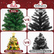 Mini Christmas Tree with Lights, 24'' Tabletop Christmas Tree with Abundance of Ornaments, Small Christmas Tree for Bedroom, Living Room, Fireplace, Dining Table, Perfect Christmas Decor