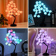 Fanshunlite Tabletop Bonsai Tree Colorful 18" 24 LED Rose Flower Tree with 18 Colors Changing, Table Lamp for Girls Teens, Multi Color Light Decorative Desk Tree for Home Party Wedding Bedroom, Red Fanshunlite Tabletop Bonsai Tree Colorful 18" 24 LED Rose Flower Tree with 18 Colors Changing, Table Lamp for Girls Teens, Multi Color Light Decorative Desk Tree for Home Party Wedding Bedroom, Red