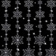 Christmas Snowflake Tree Garland Acrylic Snowflakes Hanging Garland Crystal Snow Flakes Ornaments for Tree Christmas Winter Theme Ornaments for Mantel Curtains Tree, 9.8 Ft/Each (Clear,4 Pcs)