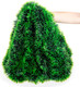 33FT Christmas Tinsel Garland Green Metallic Tinsel Twist Garland Artificial Greenery Pine Hanging Garland for Xmas Tree Decoration Wedding Party Supplies (Green)