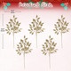 25.6" Christmas Glitter Leaves Stems, 5Pcs Artificial Champagne Leaf Spray Leaf Picks Tall Large for Christmas Tree DIY Xmas Wreath Garland Arrangment Vase Table Centerpieces Decoration Home Decor 25.6" Christmas Glitter Leaves Stems, 5Pcs Artificial Champagne Leaf Spray Leaf Picks Tall Large for Christmas Tree DIY Xmas Wreath Garland Arrangment Vase Table Centerpieces Decoration Home Decor