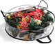 Hedume 2 Pack Wreath Storage Bag, 30" X 8" Clear Everyday Bag, Christmas Wreath Storage Container with Dual Zippered and Reinforced Handle for Holiday Seasonal Wreath Garland