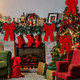10 Pack Red Bows Christmas Tree Decorations,9”x13”Large Velvet Ornament Bow with Glitter Gold Edge for Xmas Home Wreath Fence Stairs Railing Fireplace Indoor Outdoor Front Door Decor 10 Pack Red Bows Christmas Tree Decorations,9”x13”Large Velvet Ornament Bow with Glitter Gold Edge for Xmas Home Wreath Fence Stairs Railing Fireplace Indoor Outdoor Front Door Decor