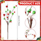 Hotop 6 Pcs 16 Inch Christmas Tree Picks Decorations Red Green Christmas Picks and Sprays Ornaments Floral Branches and Ball Picks for Holiday Xmas Tree Topper Hotop 6 Pcs 16 Inch Christmas Tree Picks Decorations Red Green Christmas Picks and Sprays Ornaments Floral Branches and Ball Picks for Holiday Xmas Tree Topper