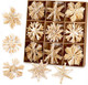 45PCS Straw Star Snowflake Ornaments Set, Scandinavian Christmas Snowflake Decorations, Denmark Norway Nordic Straw Snowflake Ornaments for Christmas Tree, Wreath, Garland Decor 45PCS Straw Star Snowflake Ornaments Set, Scandinavian Christmas Snowflake Decorations, Denmark Norway Nordic Straw Snowflake Ornaments for Christmas Tree, Wreath, Garland Decor