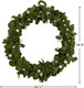 Humble Hilo Handmade Felt Flower Wreaths Christmas Wreath Decor Fall Door Wreath (Holiday Wreath)