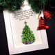 Christmas Fireplace Wreath Tree Clear Stamps for Card Making Scrapbooking Crafting DIY Decorations, Christmas Words Transparent Silicone Seal Stamps for Embossing Album Crafts