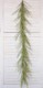 idyllic 4FT Garland with Artificial White Berries, Pine Needles Fake Hanging Vine Plant for Home Decoration