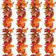 4 Pack Fall Garland Maple Leaf, 5.9Ft/Piece Hanging Vine Garland Artificial Autumn Foliage Garland Decor for Home Thanksgiving Halloween Party Christmas Decorations