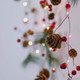 Christmas Pinecone Garlands with Lights, Vocal Metal Jingle Bell, Xmas Red Berry and Pine Leaf, Holiday Garland 10ft 30LEDs Battery Operated String Lights with Timer Flicker Options Remote Control Christmas Pinecone Garlands with Lights, Vocal Metal Jingle Bell, Xmas Red Berry and Pine Leaf, Holiday Garland 10ft 30LEDs Battery Operated String Lights with Timer Flicker Options Remote Control