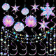 Jerify 37 Pieces Home Iridescent Holographic Garland Iridescent Party Supplies Kit Christmas Snowflake Hanging Honeycomb Ball Decorative Christmas Paper Fan Snowflake Garlands Star Hanging Swirl Disco Jerify 37 Pieces Home Iridescent Holographic Garland Iridescent Party Supplies Kit Christmas Snowflake Hanging Honeycomb Ball Decorative Christmas Paper Fan Snowflake Garlands Star Hanging Swirl Disco
