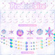 Jerify 37 Pieces Home Iridescent Holographic Garland Iridescent Party Supplies Kit Christmas Snowflake Hanging Honeycomb Ball Decorative Christmas Paper Fan Snowflake Garlands Star Hanging Swirl Disco Jerify 37 Pieces Home Iridescent Holographic Garland Iridescent Party Supplies Kit Christmas Snowflake Hanging Honeycomb Ball Decorative Christmas Paper Fan Snowflake Garlands Star Hanging Swirl Disco