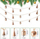 10 FT Christmas Bells Garland, Vintage Cow Bells Garland Gold Metal Bells with Jute Hanging Rope, Lucky Cowbell for Christmas Decoration,Perfect for Doors, Windows, Mantle, Wreaths, etc 10 FT Christmas Bells Garland, Vintage Cow Bells Garland Gold Metal Bells with Jute Hanging Rope, Lucky Cowbell for Christmas Decoration,Perfect for Doors, Windows, Mantle, Wreaths, etc
